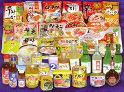 カンシネ食品の韓国食材、卸